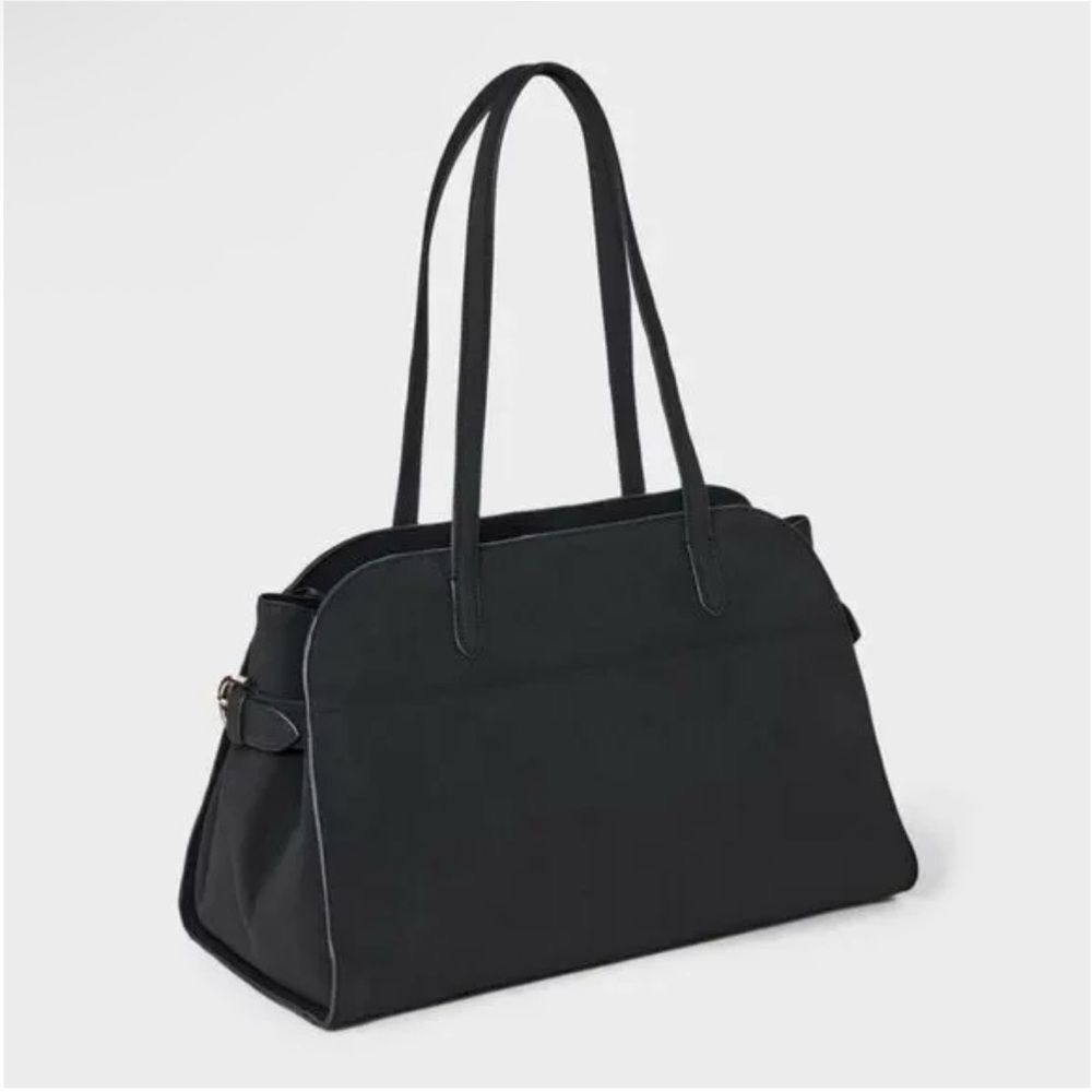 A New Day - Solid Soft Satchel Handbag - A New Day Black Black
NWT #chic - Picture 2 of 7